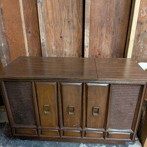 Vintage 1960s Zenith Record Stereo Console